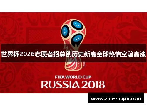 世界杯2026志愿者招募创历史新高全球热情空前高涨